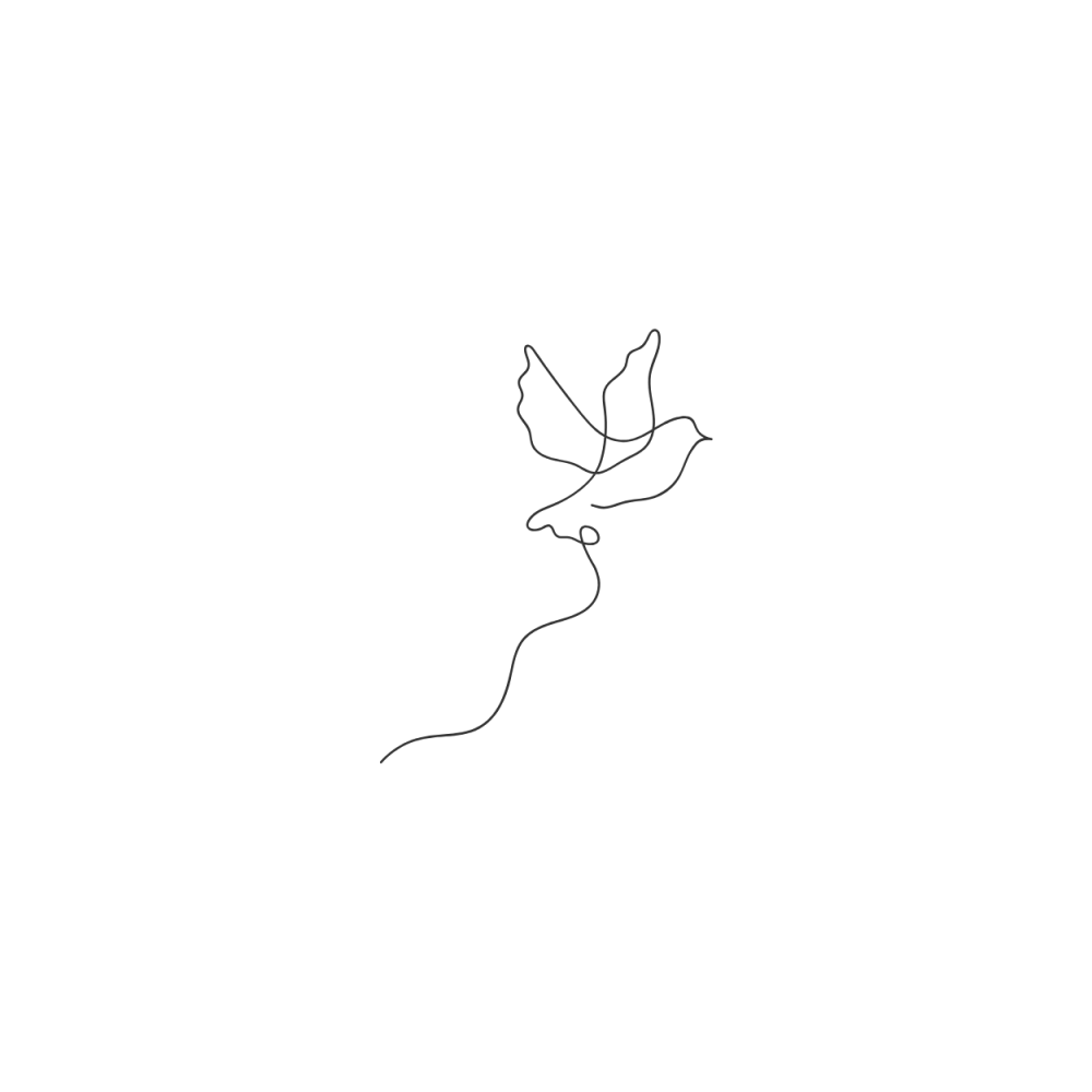 dessin d'une colombe